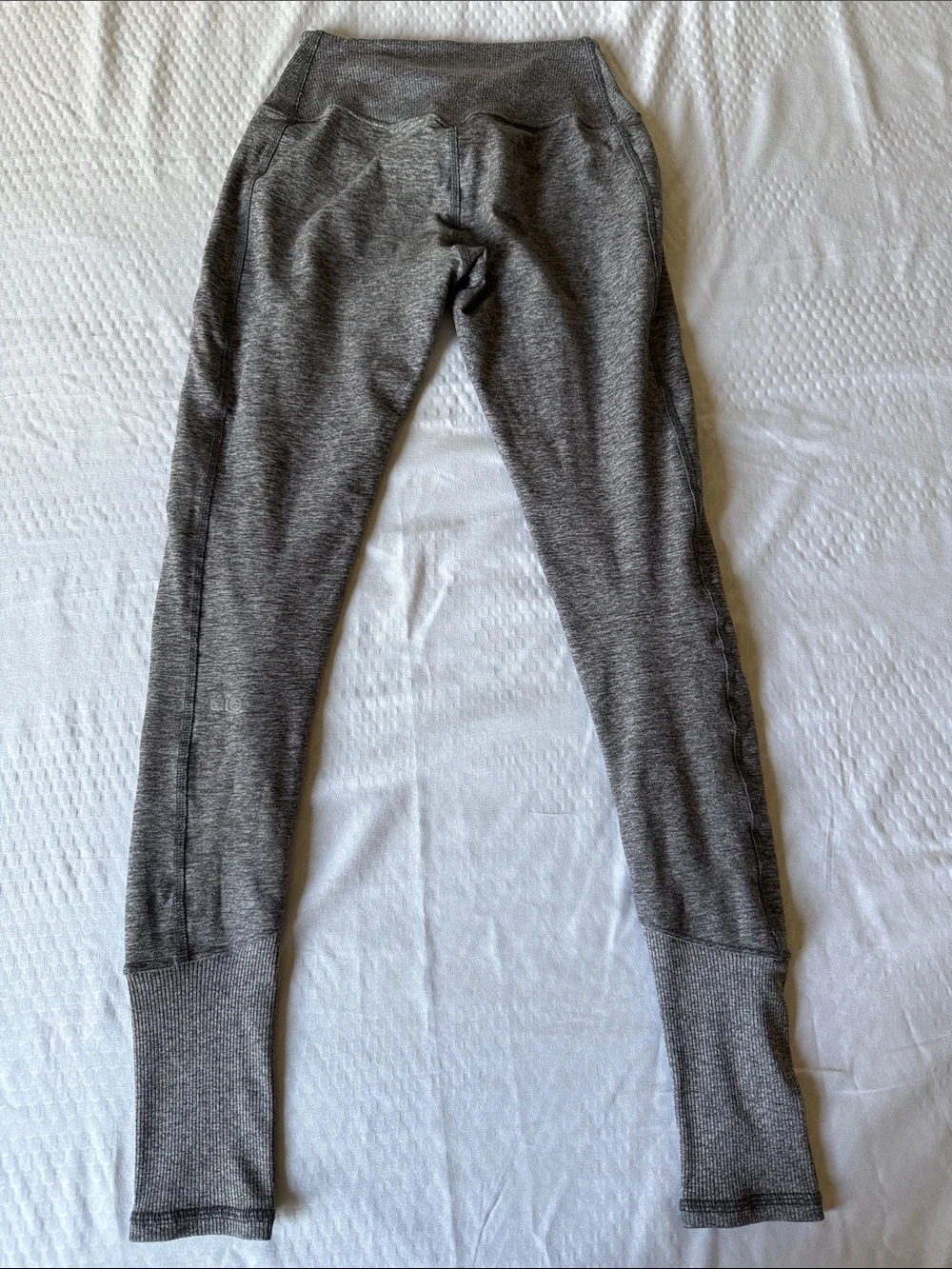 ALO Yoga Heather Charcoal Leggings